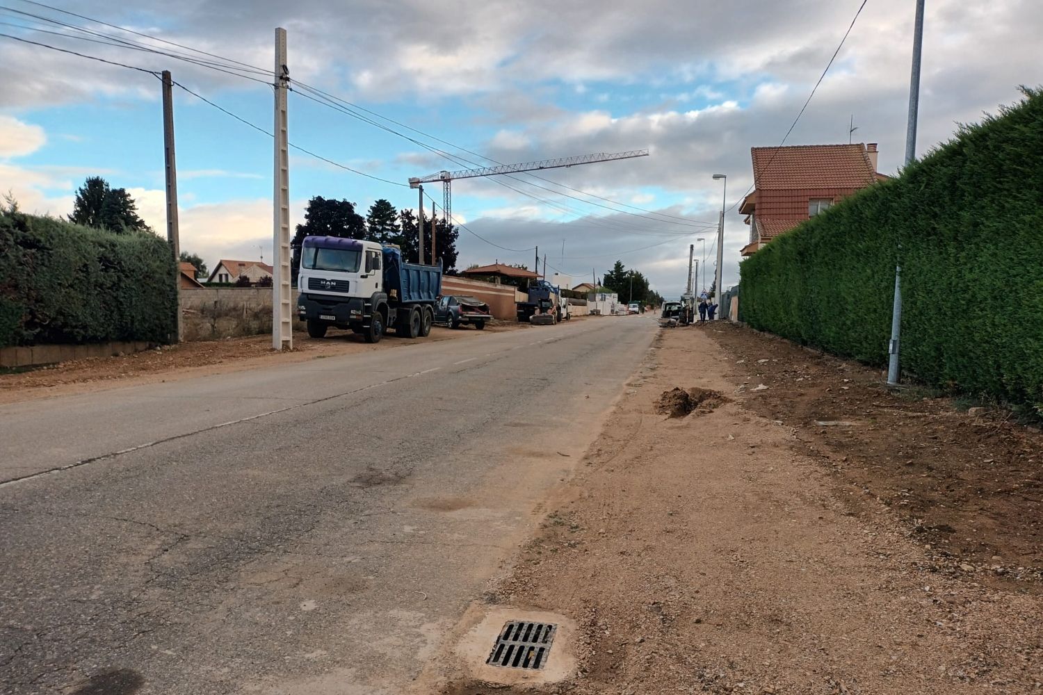 Obras en 'El Caminón' de Villarodrigo de las Regueras