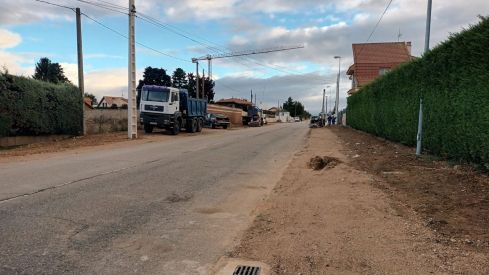 Imagen de archivo de obras en Villarodrigo de las Regueras