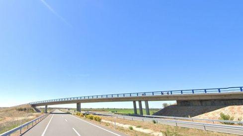 Viaducto de la A 60 en el cruce con la LE 6615