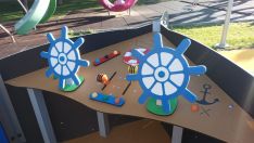 Vandalizan el parque infantil de Villaobispo de las Reguera (León), causando daños por más de 3.000 euros: El barco pirata nuevo