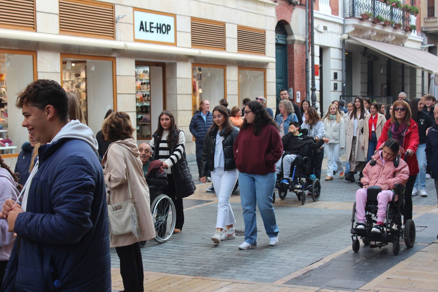 II Marcha Solidaria de Aspace León 