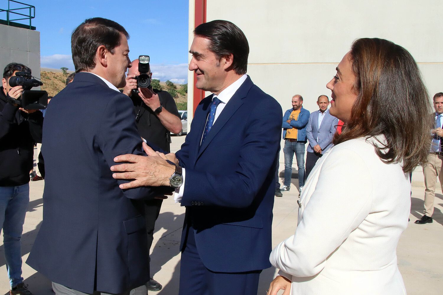 El presidente de la Junta participa en la conmemoración del V Centenario de la Presa de la Tierra en Moral y Benavides de Órbigo (León)