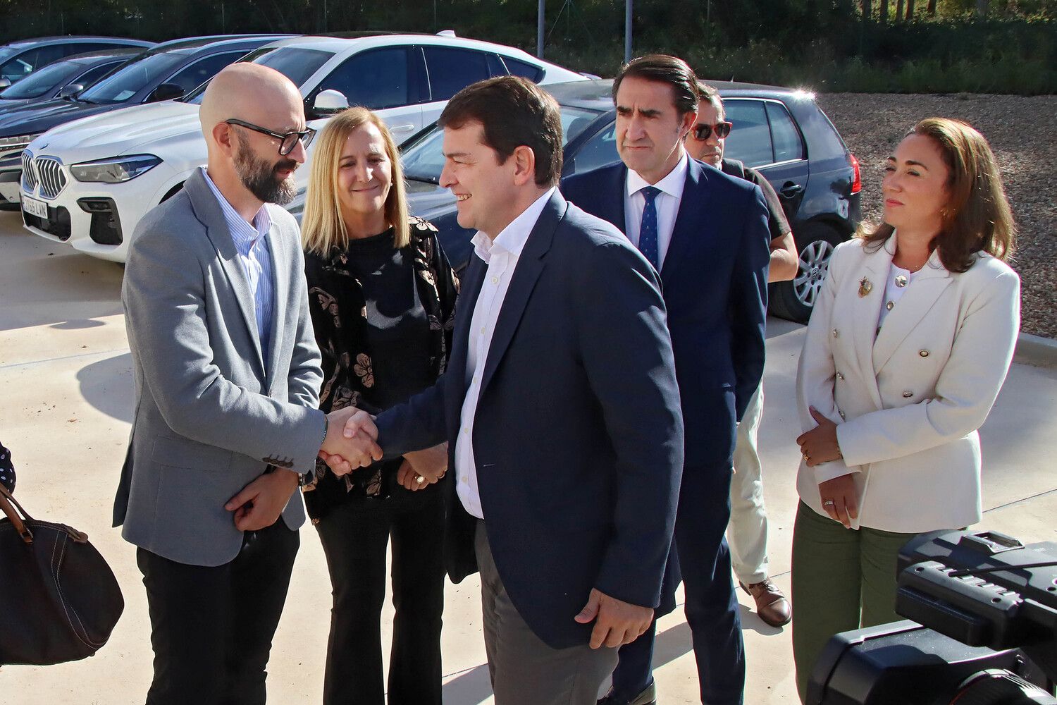 El presidente de la Junta participa en la conmemoración del V Centenario de la Presa de la Tierra en Moral y Benavides de Órbigo (León)