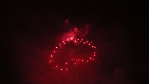 Espectáculo de drones y fuegos artificiales en las fiestas de San Froilán de León