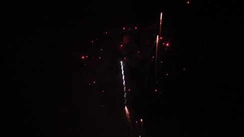 Espectáculo de drones y fuegos artificiales en las fiestas de San Froilán de León