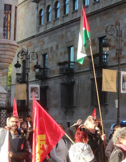 Concentración por el aniversario del conflitco entre Israel y Palestina en Gaza Concentración por el aniversario del conflitco entre Israel y Palestina en Gaza