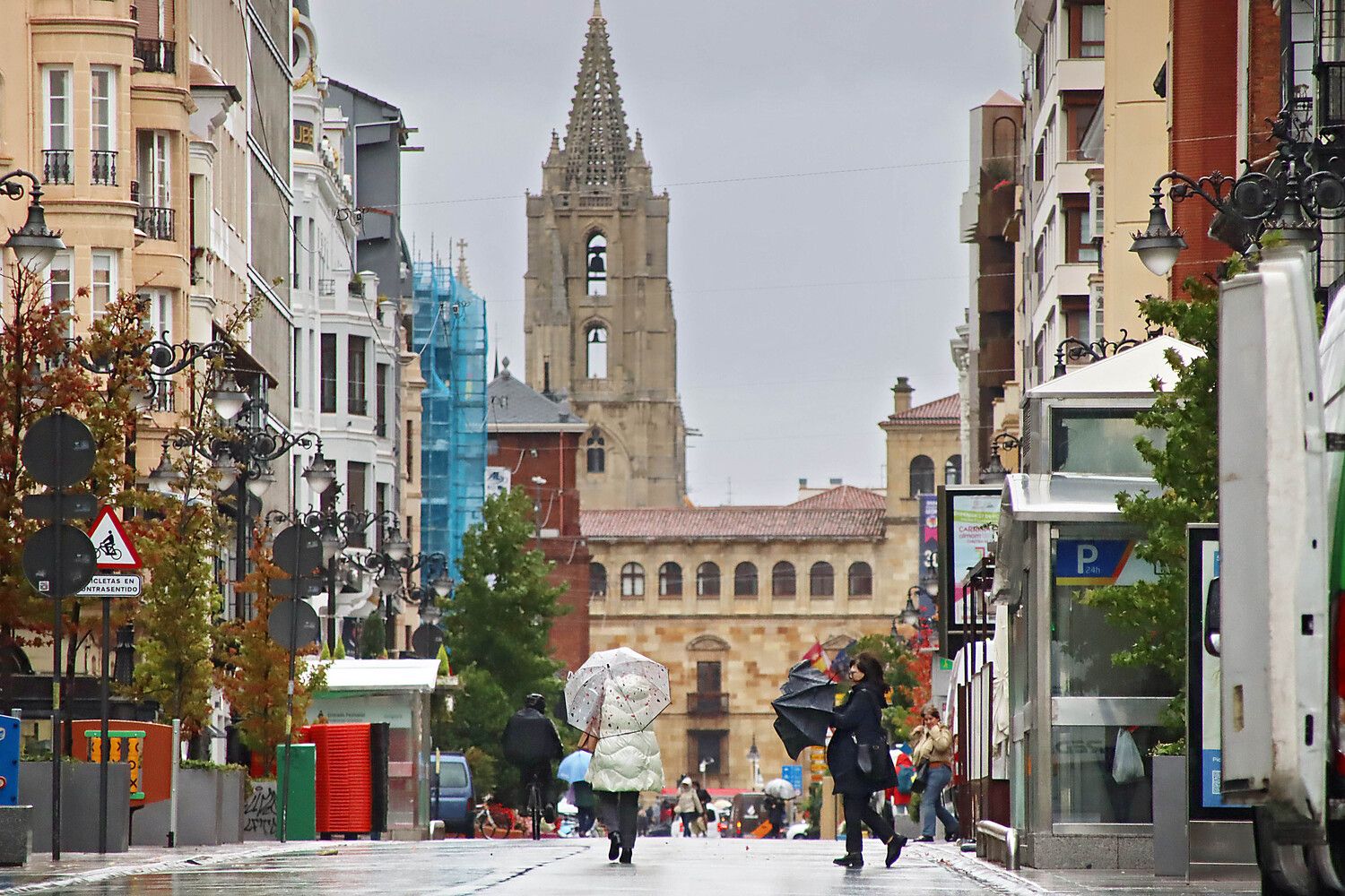 Paso de la borrasca Kirk en León | Peio García (ICAL)