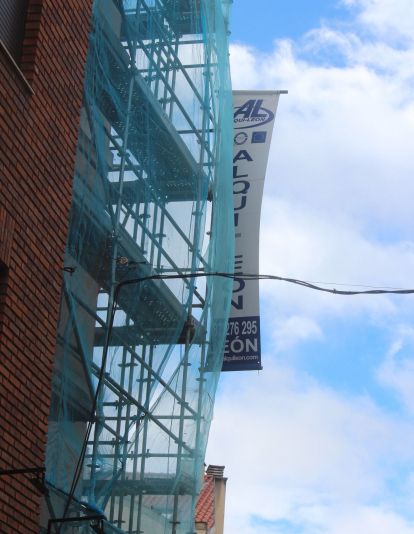 Obras en el Palacio Don Gutierre de León 