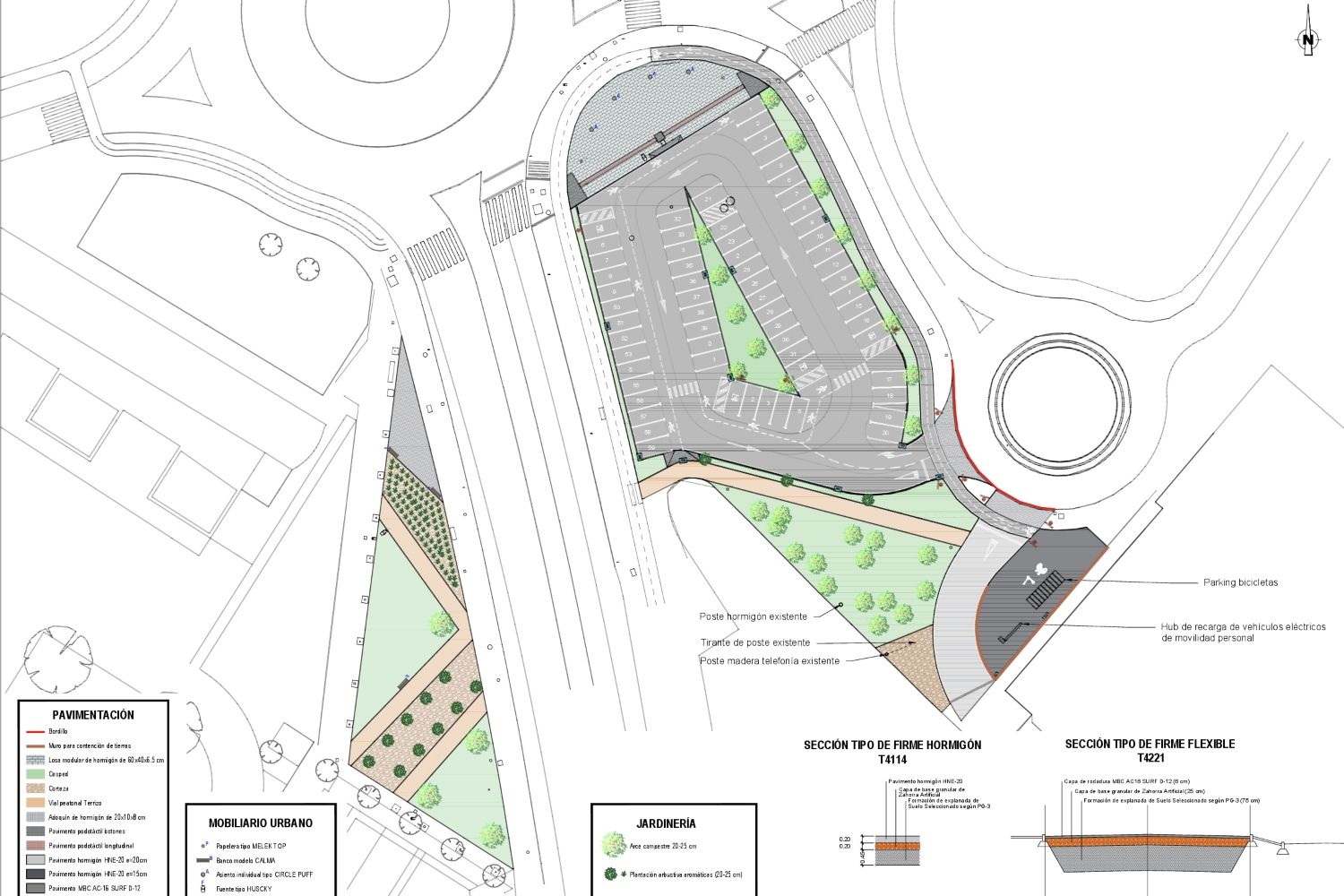 La Palomera contará con un nuevo espacio verde y aparcamiento 