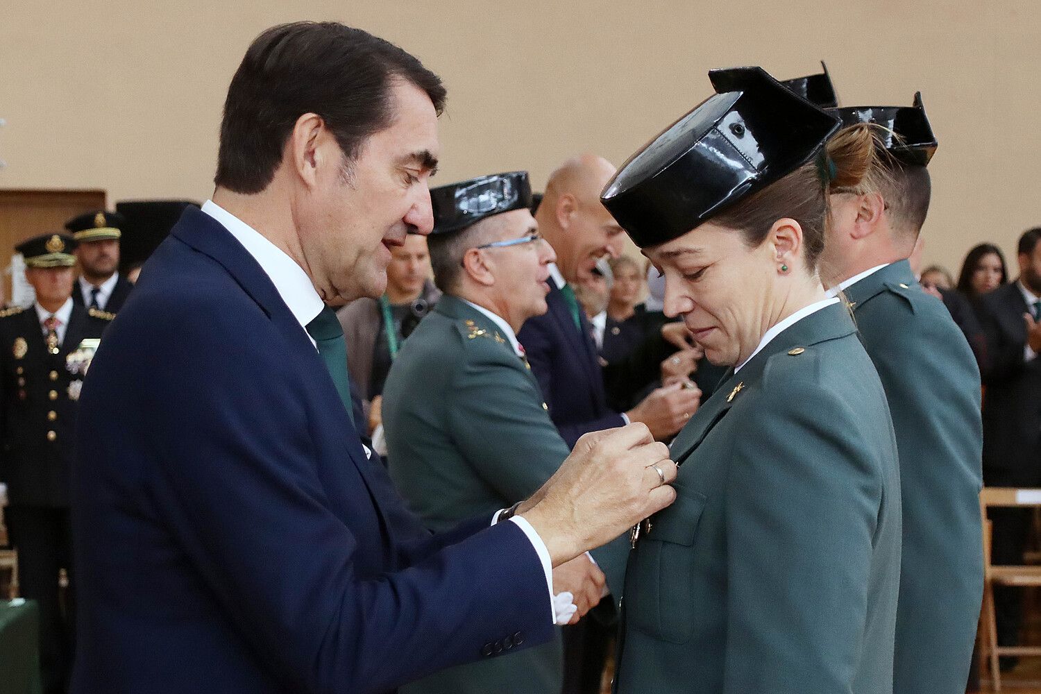  Acto de la Celebración de la Virgen del Pilar en León