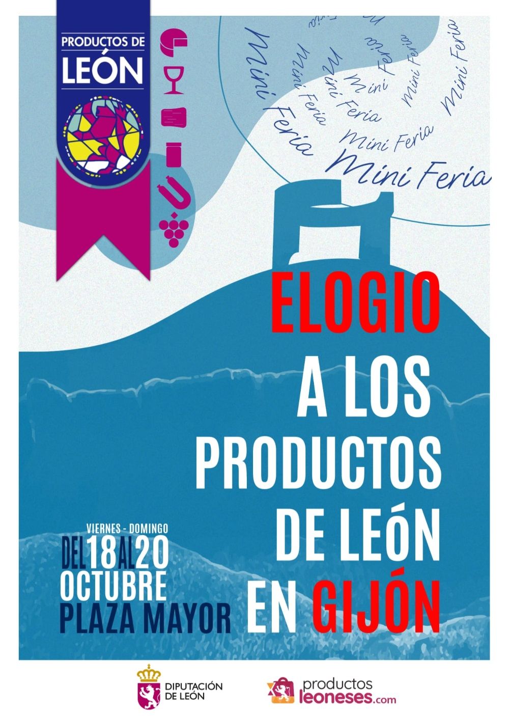 Cartel Productos Gijón 