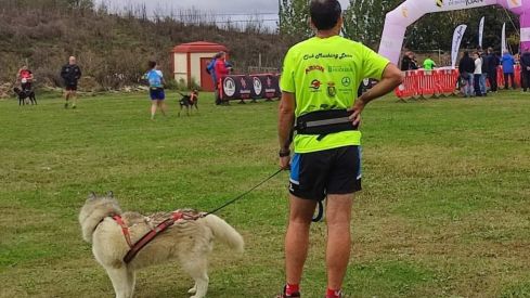 Competición de Mushing en Valencia de Don Juan