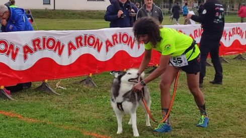 Competición de Mushing en Valencia de Don Juan