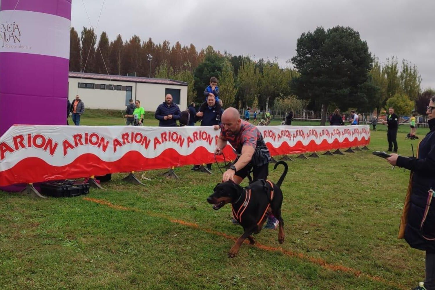 Competición de Mushing en Valencia de Don Juan