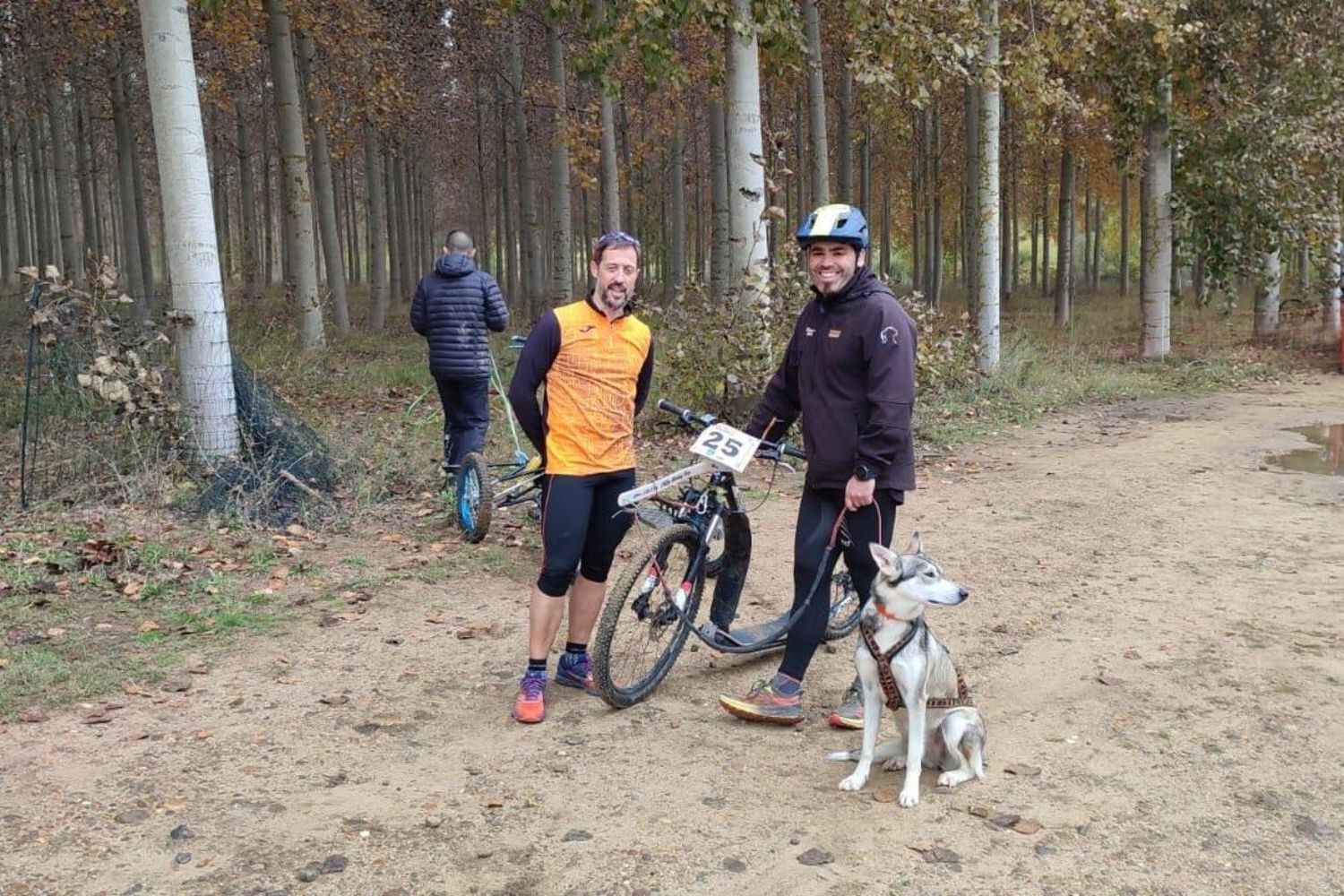 Competición de Mushing en Valencia de Don Juan