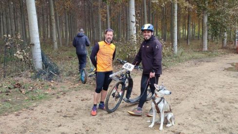 Competición de Mushing en Valencia de Don Juan