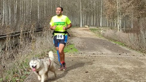 Competición de Mushing en Valencia de Don Juan