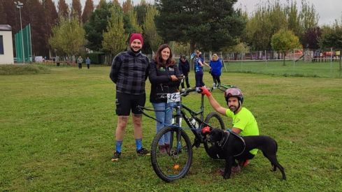 Competición de Mushing en Valencia de Don Juan