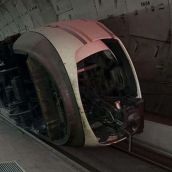 Tren descarrilado en el túnel entre Chamartín y Atocha | Redes Sociales