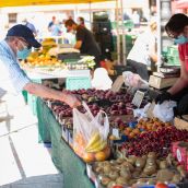 Imagen de archivo del mercado tradicional de León