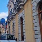 La Bañeza avanza en la modernización de su sistema de iluminación en el centro de la ciudad