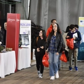 Imagen de archivo de una feria de empleo en la provincia de León