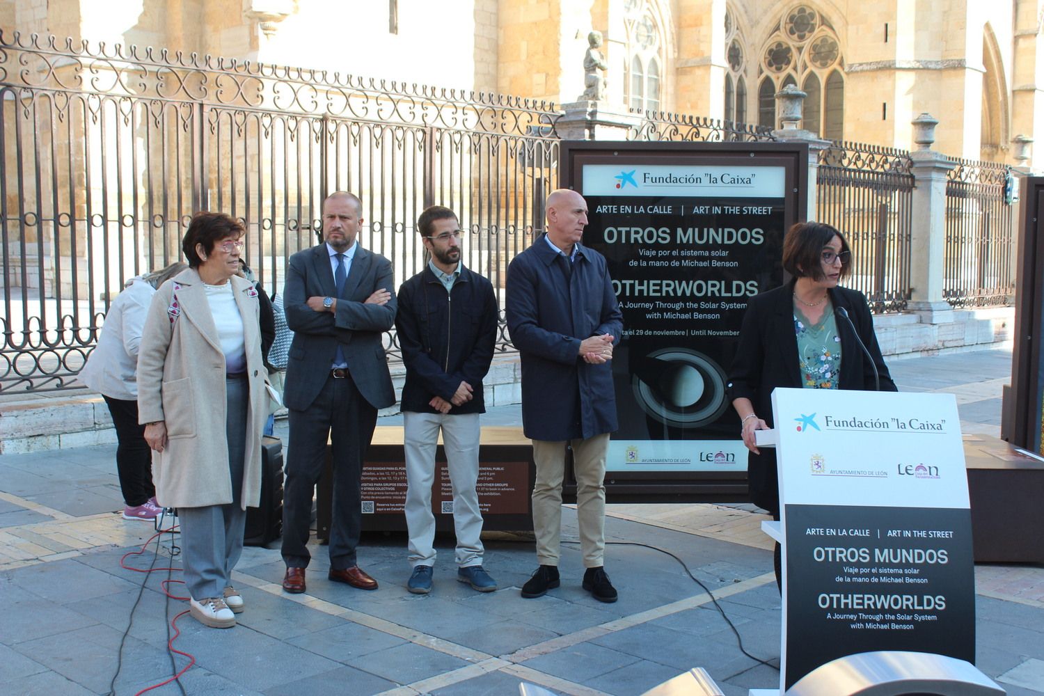 De izquierda a derecha, Elena Aguado, Antonio Díez, Kike Herrero, José Antonio Diez y Rosana Cano