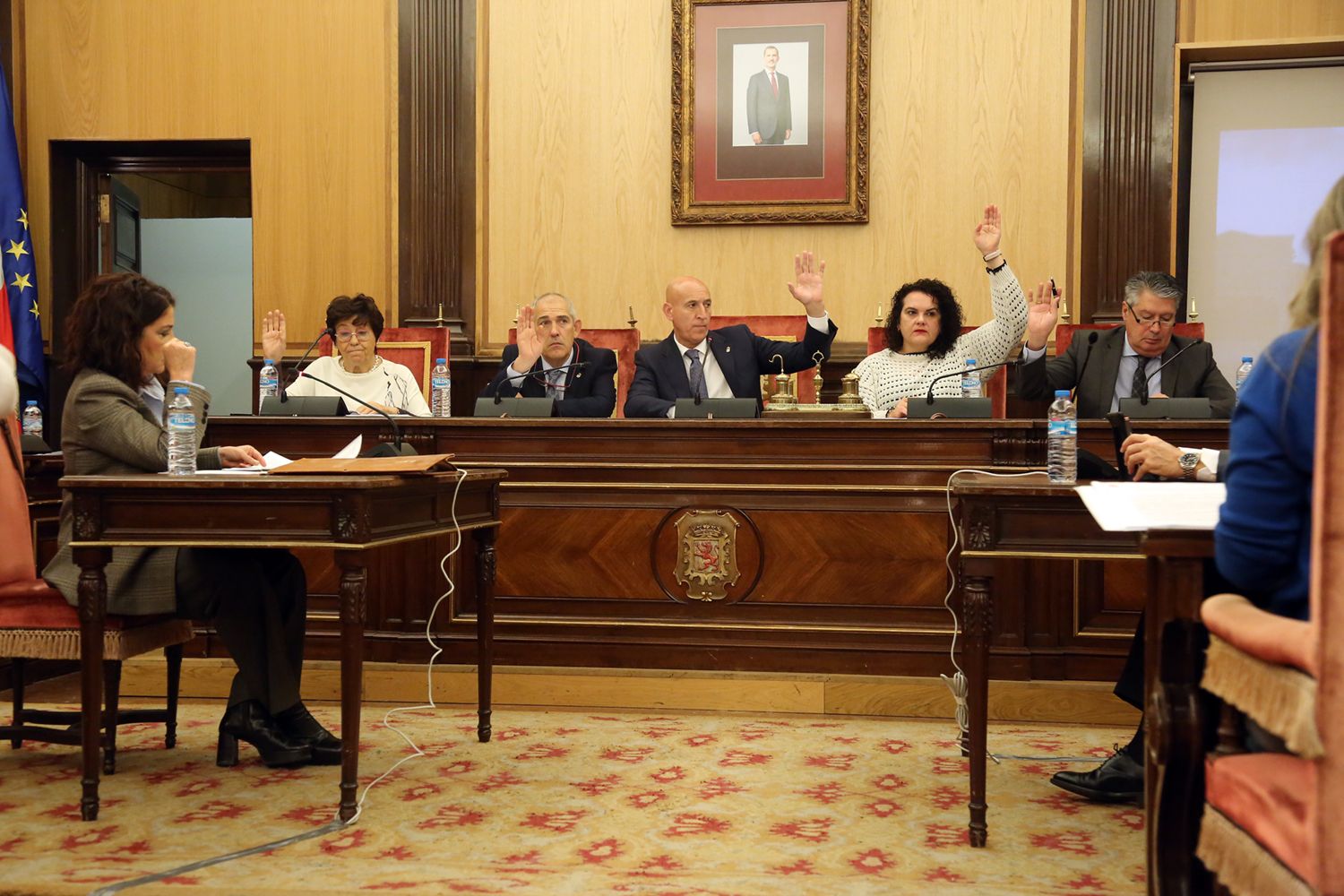 Pleno del Ayuntamiento de León celebrado este viernes 25 de octubre