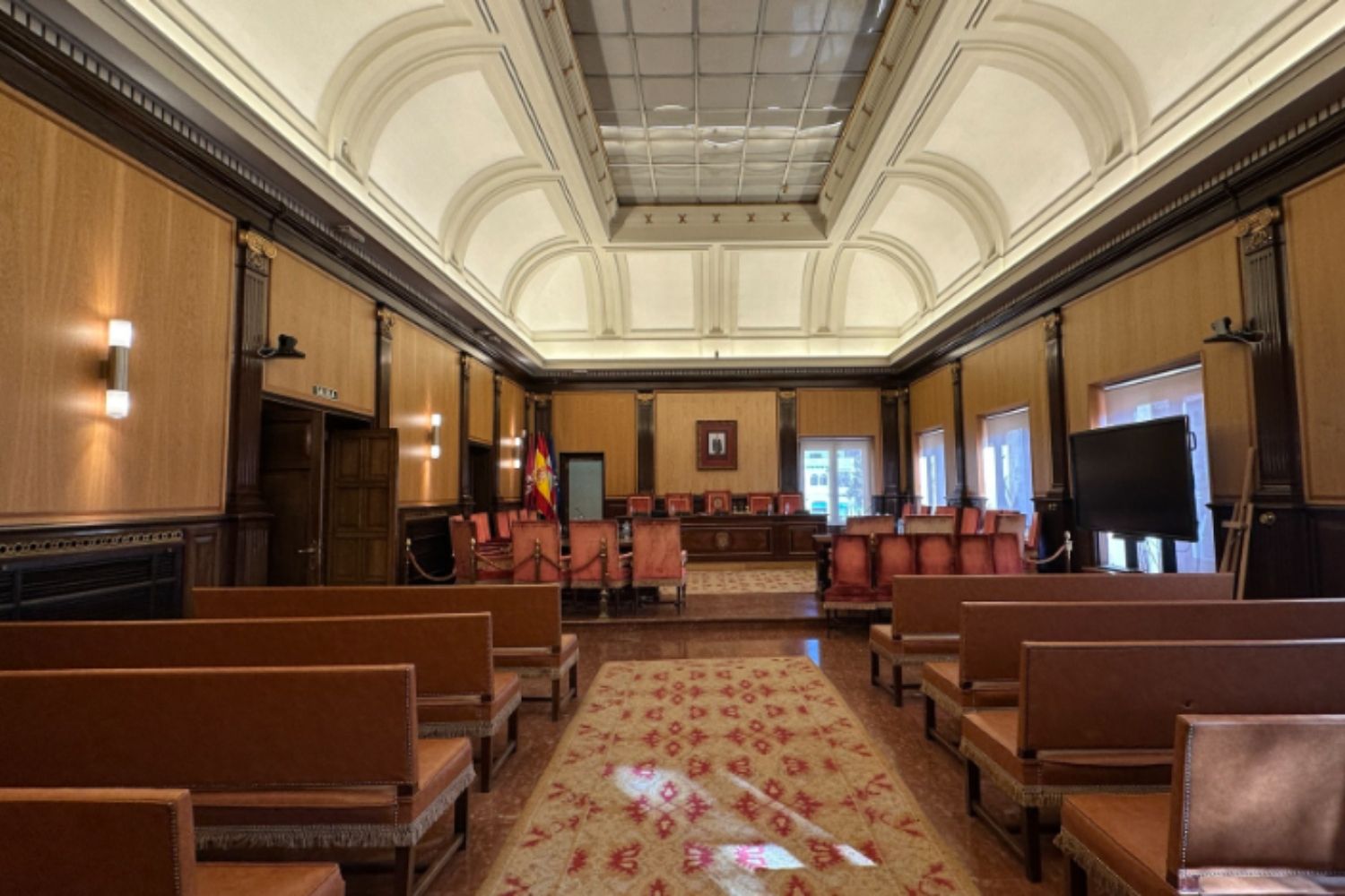 Salón de plenos de San Marcelo | Ayuntamiento de León 