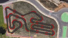 Plano proyecto pista pump track en Puente Castro Plano proyecto pista pump track en Puente Castro