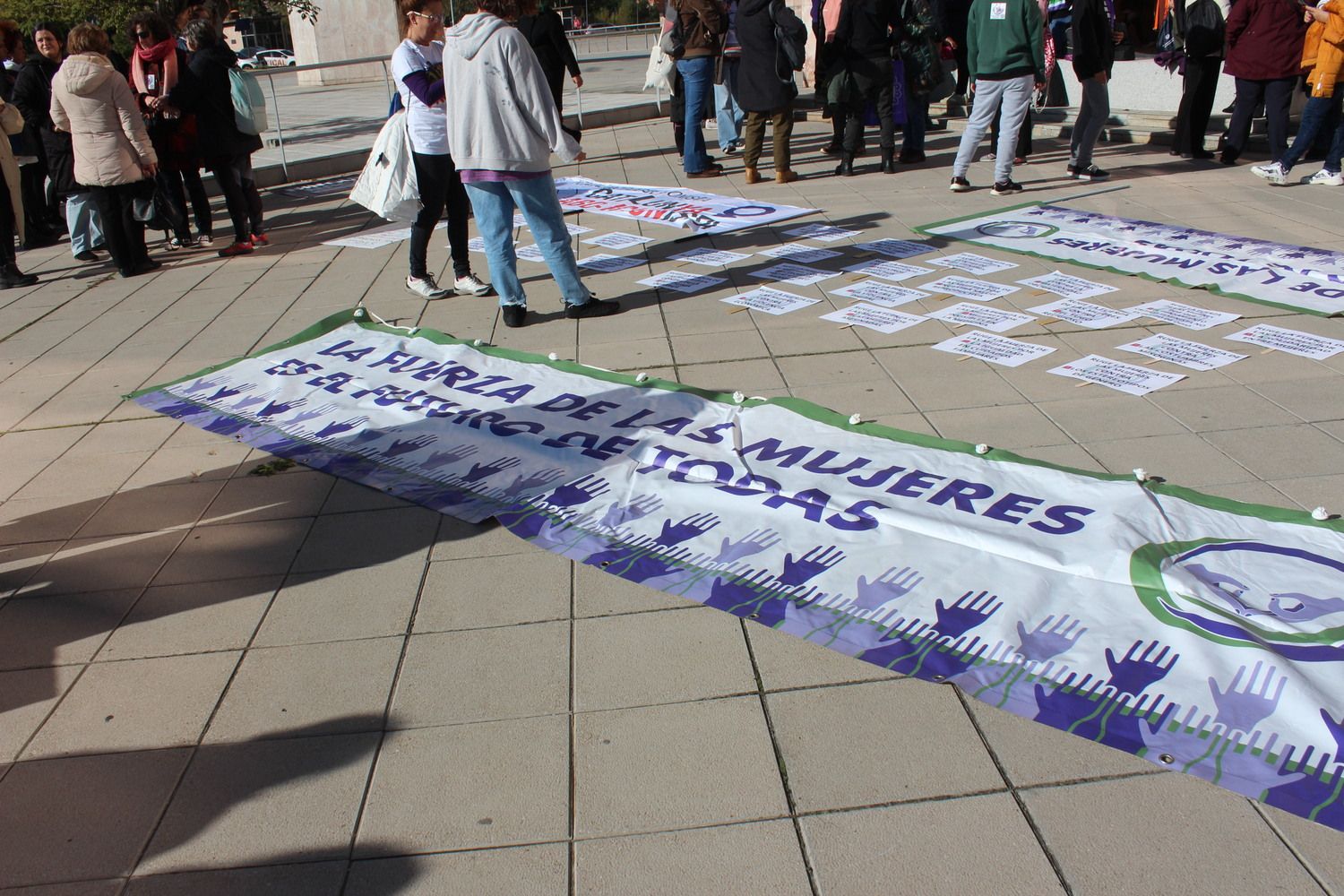 Manifestación "La Fuerza de las Mujeres" en León