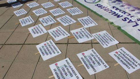 Manifestación "La Fuerza de las Mujeres" en León