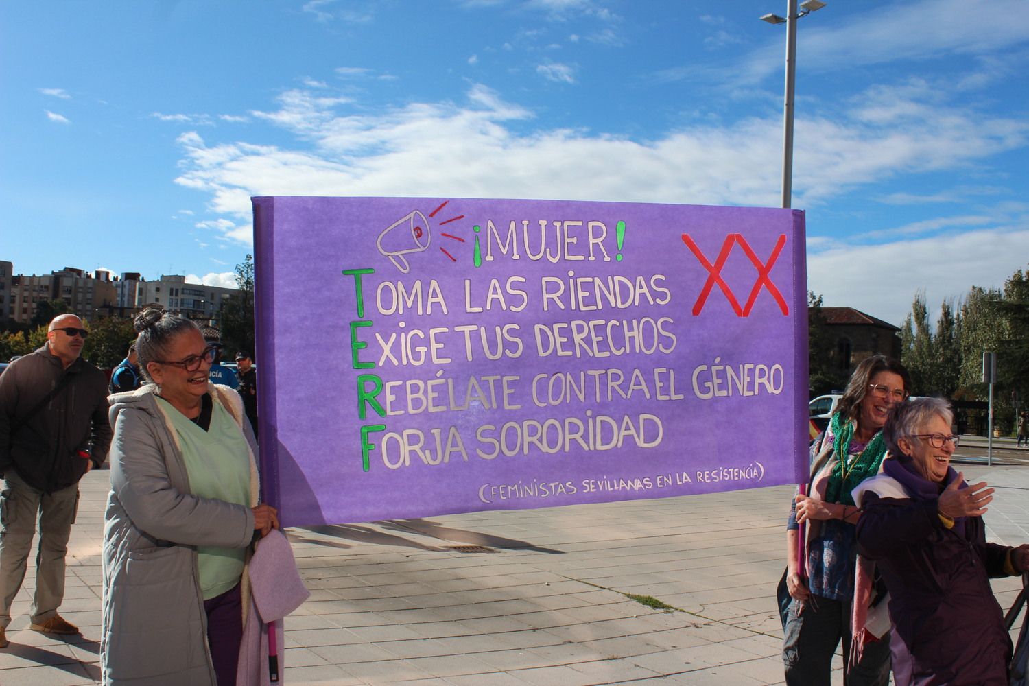 Manifestación "La Fuerza de las Mujeres" en León