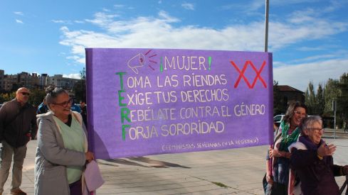 Manifestación "La Fuerza de las Mujeres" en León