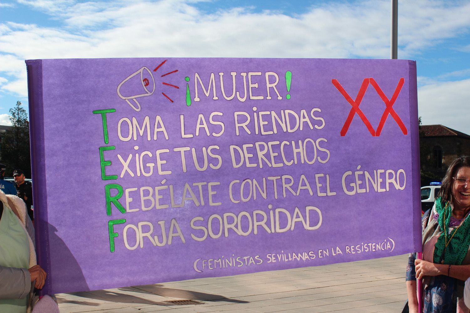 Manifestación "La Fuerza de las Mujeres" en León