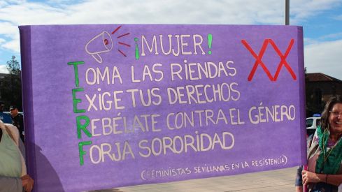 Manifestación "La Fuerza de las Mujeres" en León