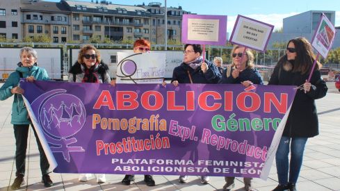 Manifestación "La Fuerza de las Mujeres" en León