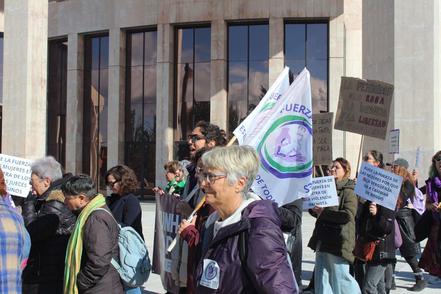 Manifestación "La Fuerza de las Mujeres" en León