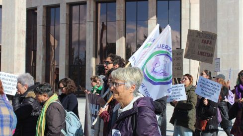 Manifestación "La Fuerza de las Mujeres" en León