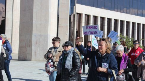 Manifestación "La Fuerza de las Mujeres" en León