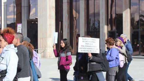 Manifestación "La Fuerza de las Mujeres" en León