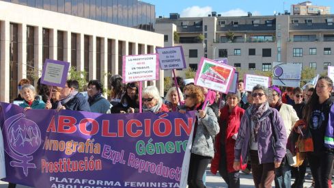 Manifestación "La Fuerza de las Mujeres" en León