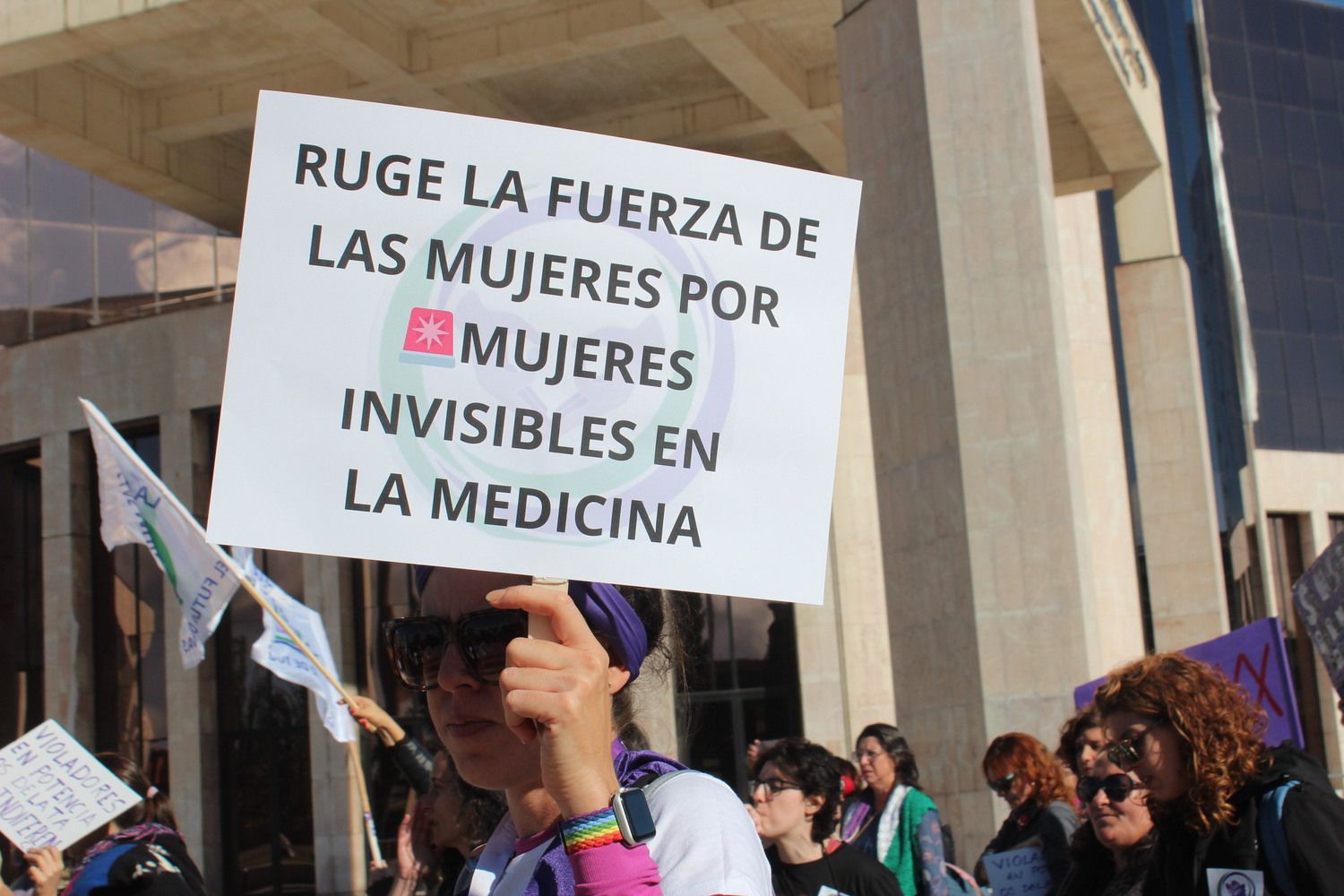 Manifestación "La Fuerza de las Mujeres" en León