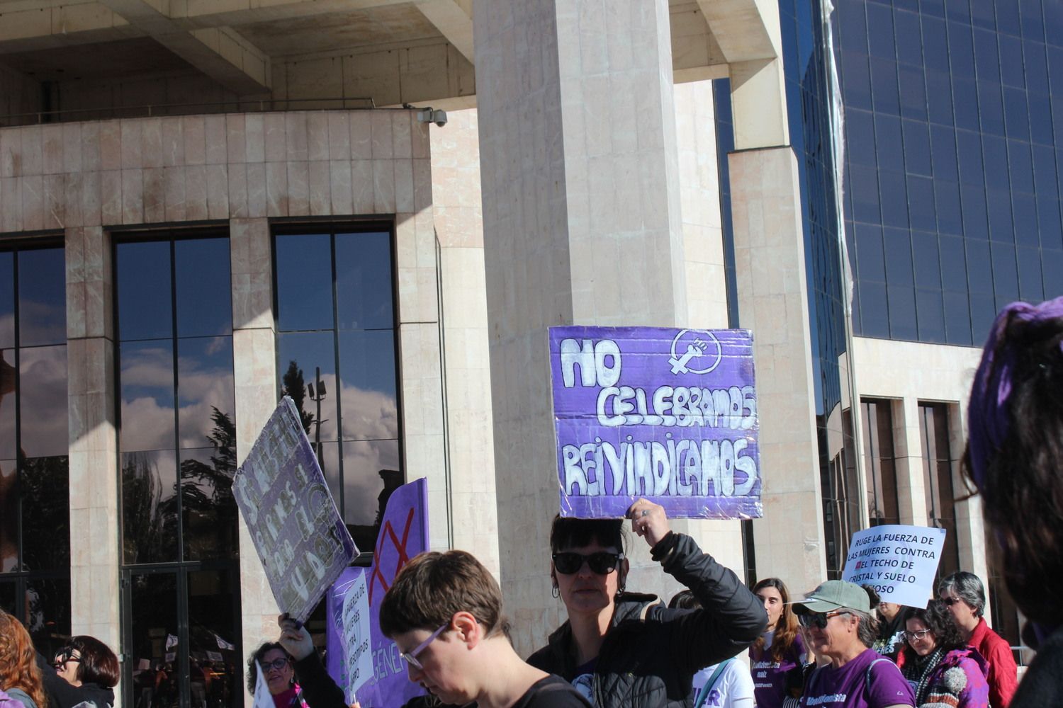 Manifestación "La Fuerza de las Mujeres" en León