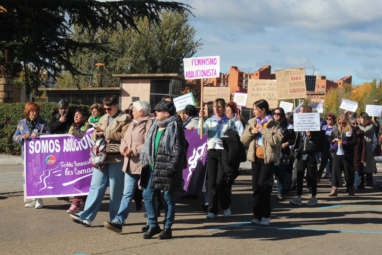 Manifestación "La Fuerza de las Mujeres" en León