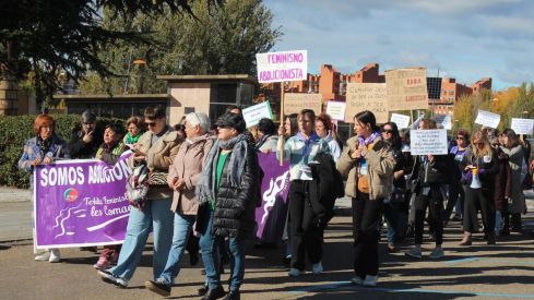 Manifestación "La Fuerza de las Mujeres" en León