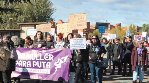 Manifestación "La Fuerza de las Mujeres" en León
