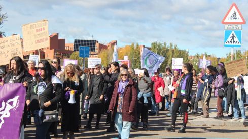 Manifestación "La Fuerza de las Mujeres" en León