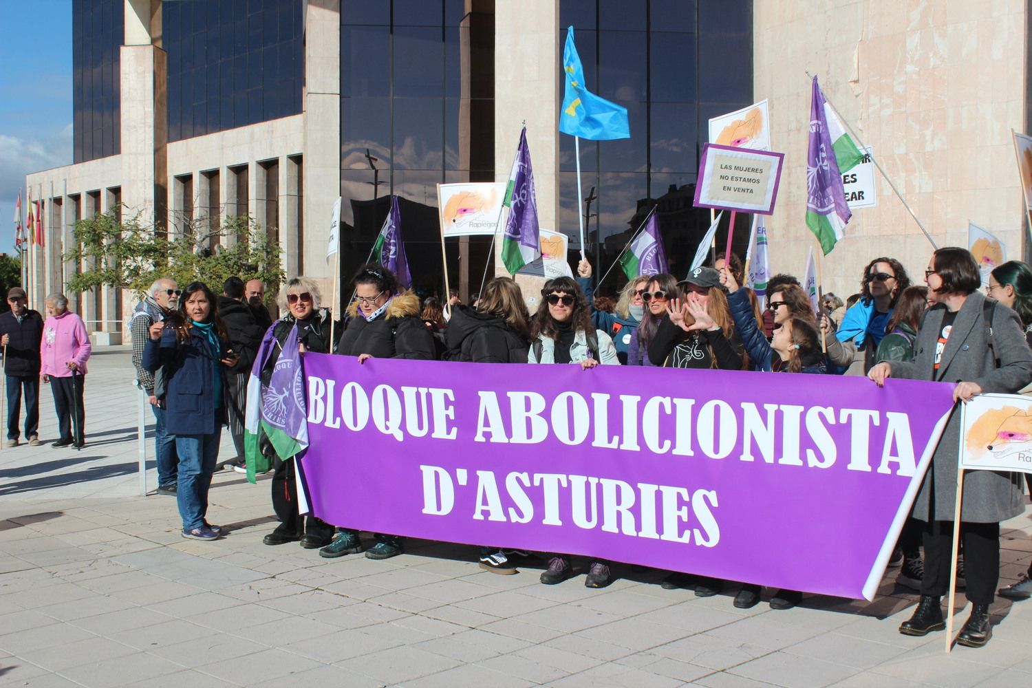 Manifestación "La Fuerza de las Mujeres" en León