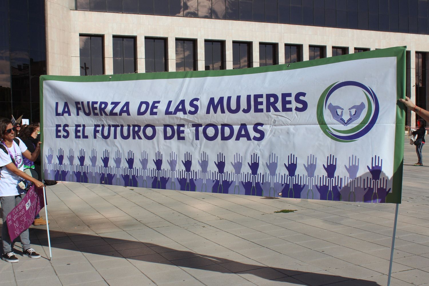 Manifestación "La Fuerza de las Mujeres" en León